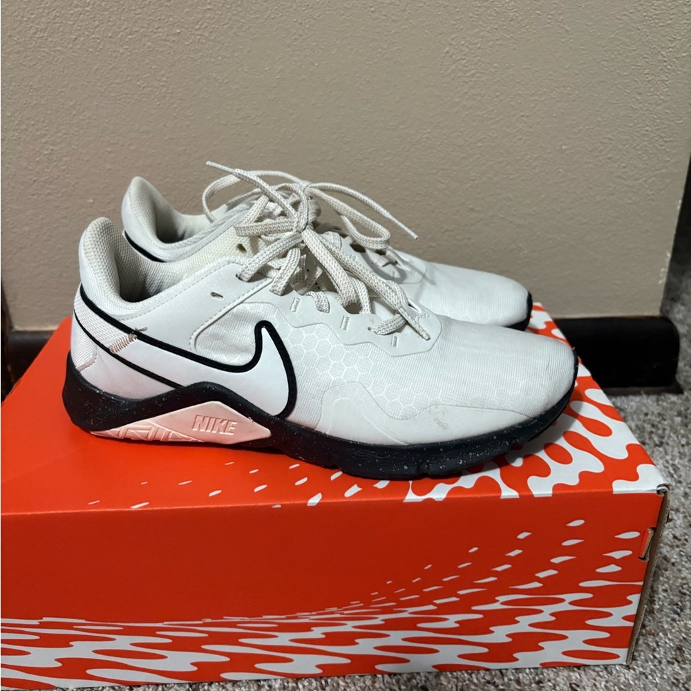 Nike White Athletic Shoes